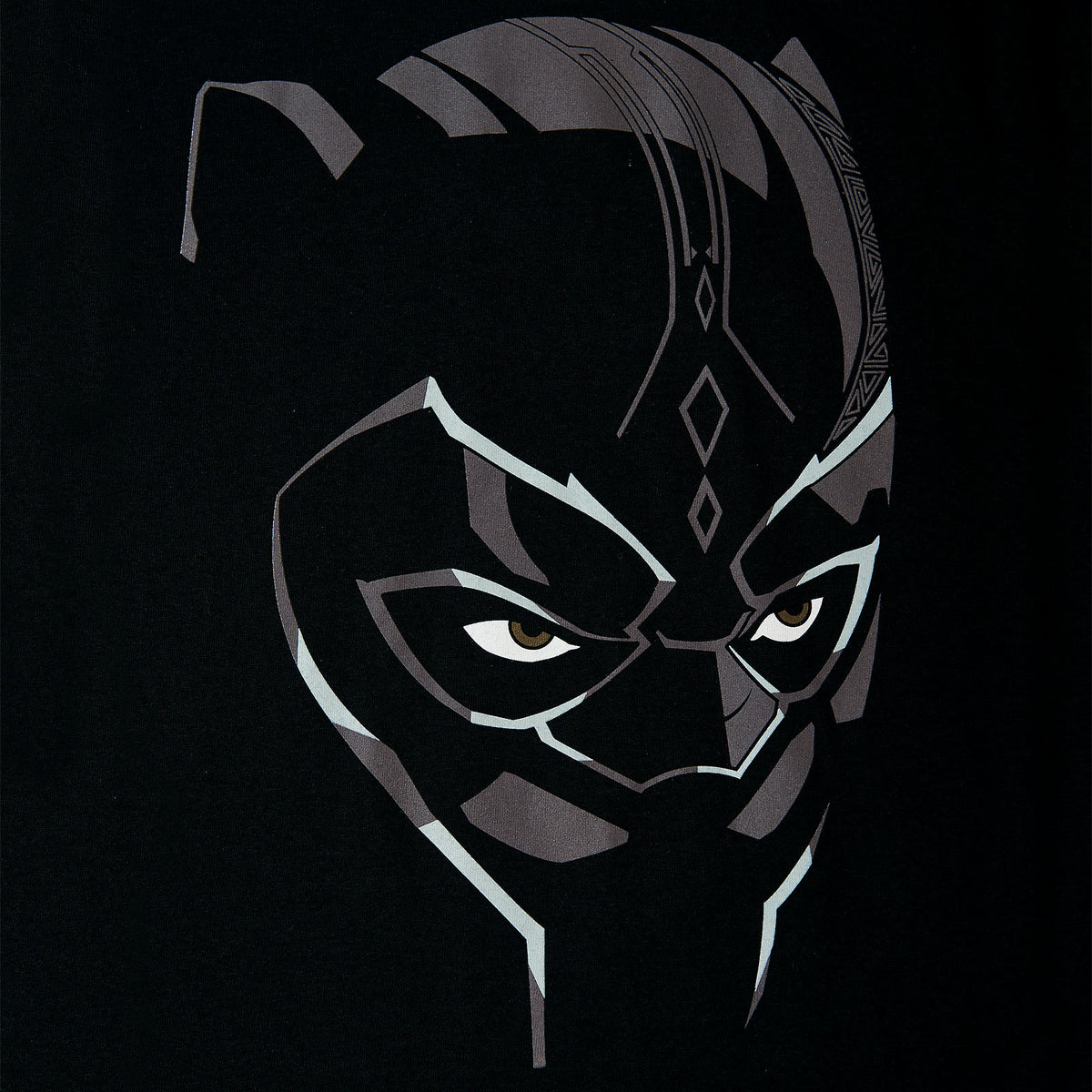Imagen del producto Black Panther - Camiseta negra de la máscara