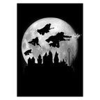 Imagen del producto Póster de metal Magic Flight at Night para fans de Harry Potter