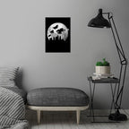 Imagen del producto Póster de metal Magic Flight at Night para fans de Harry Potter