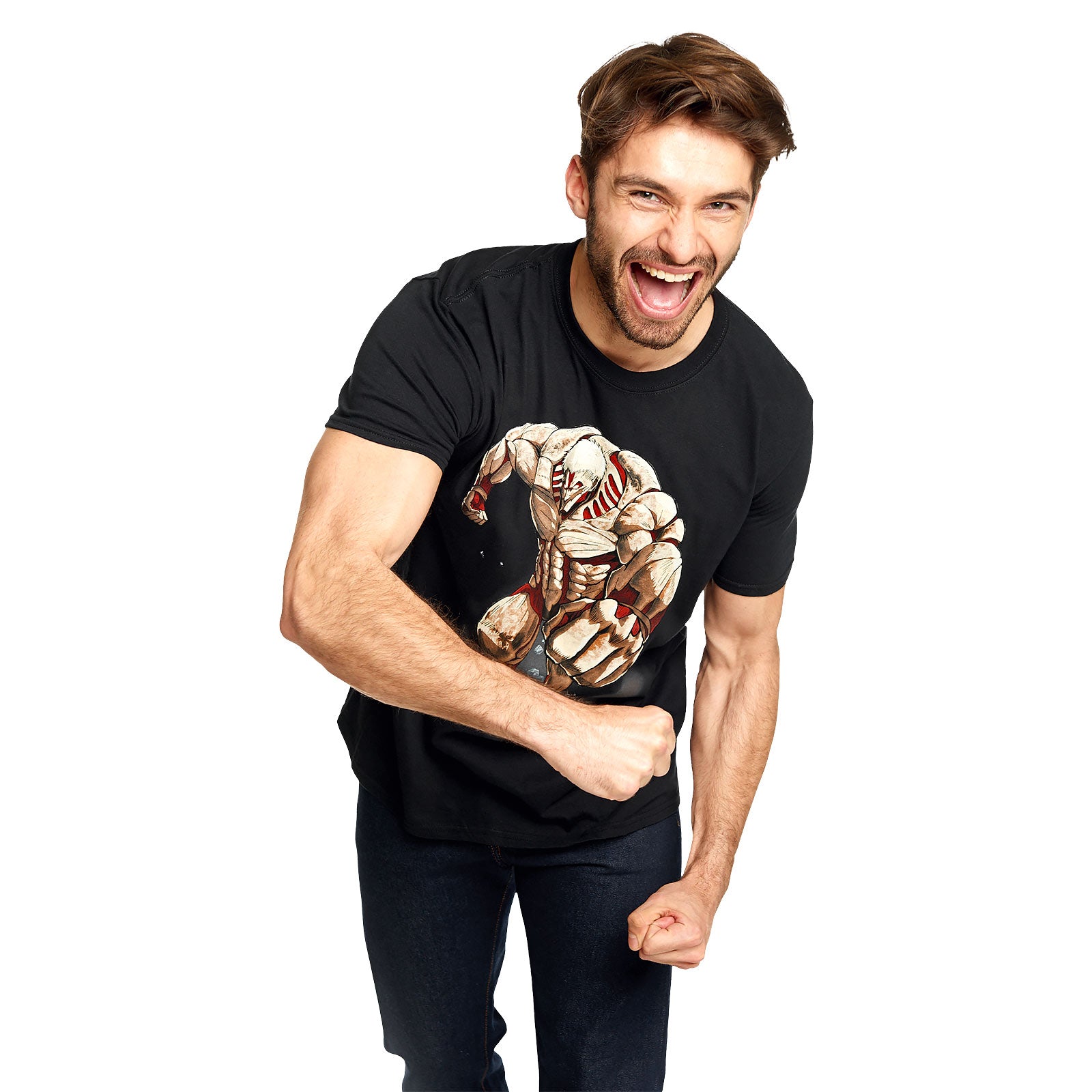 Imagen del producto Attack on Titan - Camiseta Titan Blindado negra