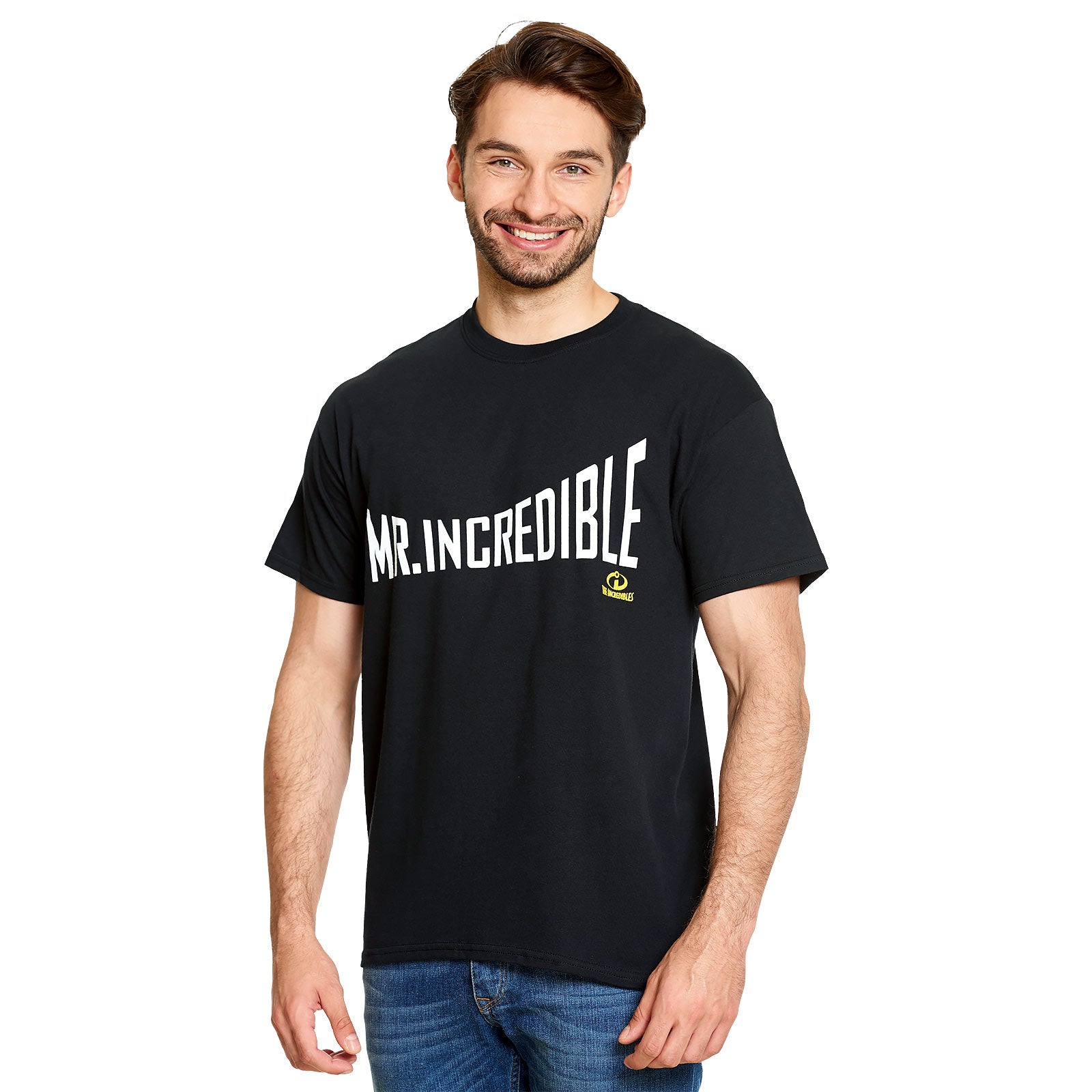 Imagen del producto The Incredibles - Camiseta negra con el logo de Mr. Incredible