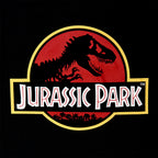 Imagen del producto Jurassic Park - Sudadera con capucha con logo de película negro