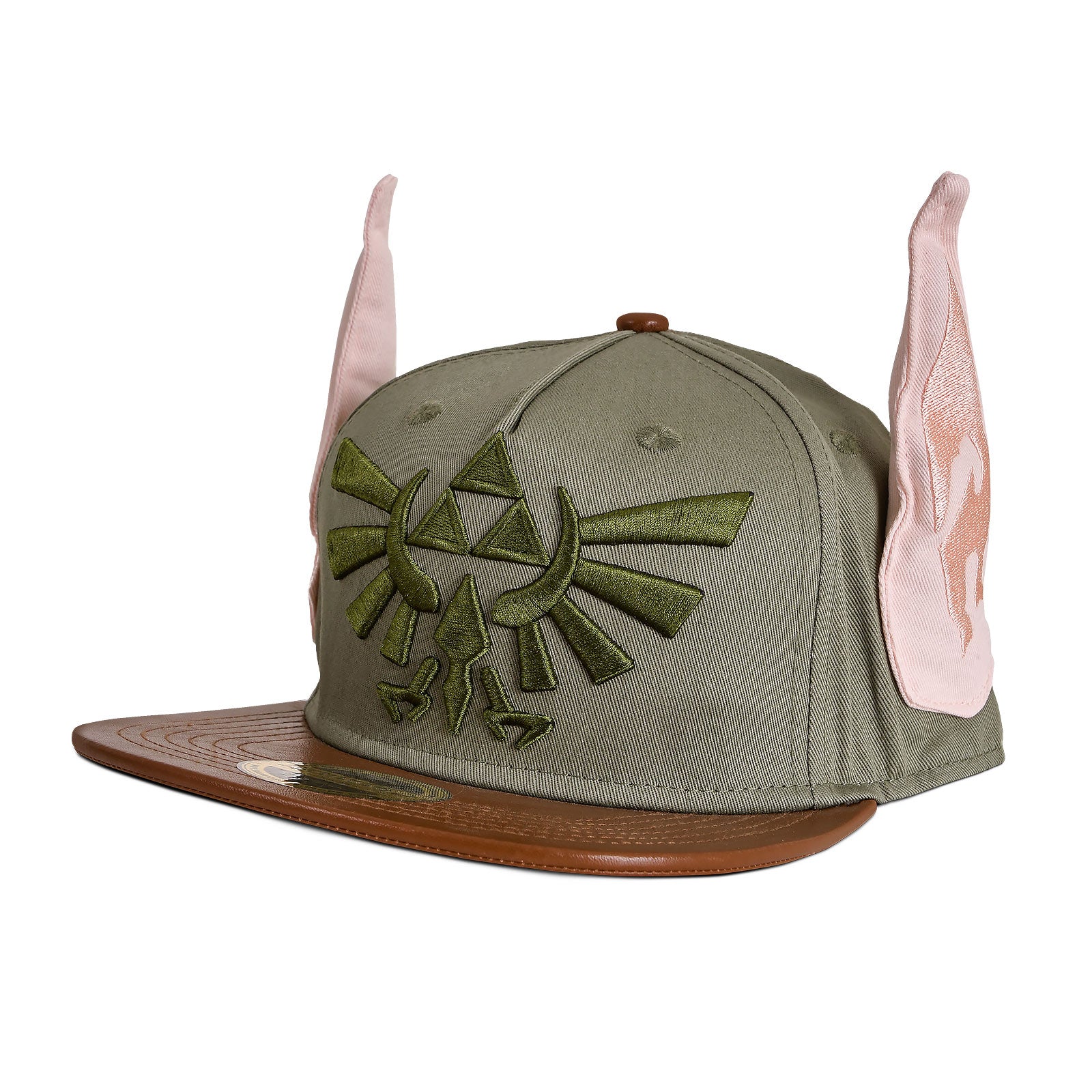 Imagen del producto Zelda - Gorra Snapback con logo de Hyrule y orejas de Link