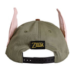 Imagen del producto Zelda - Gorra Snapback con logo de Hyrule y orejas de Link