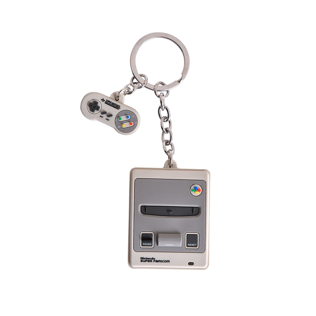 Product image Nintendo - SNES Console and Controller Keychain