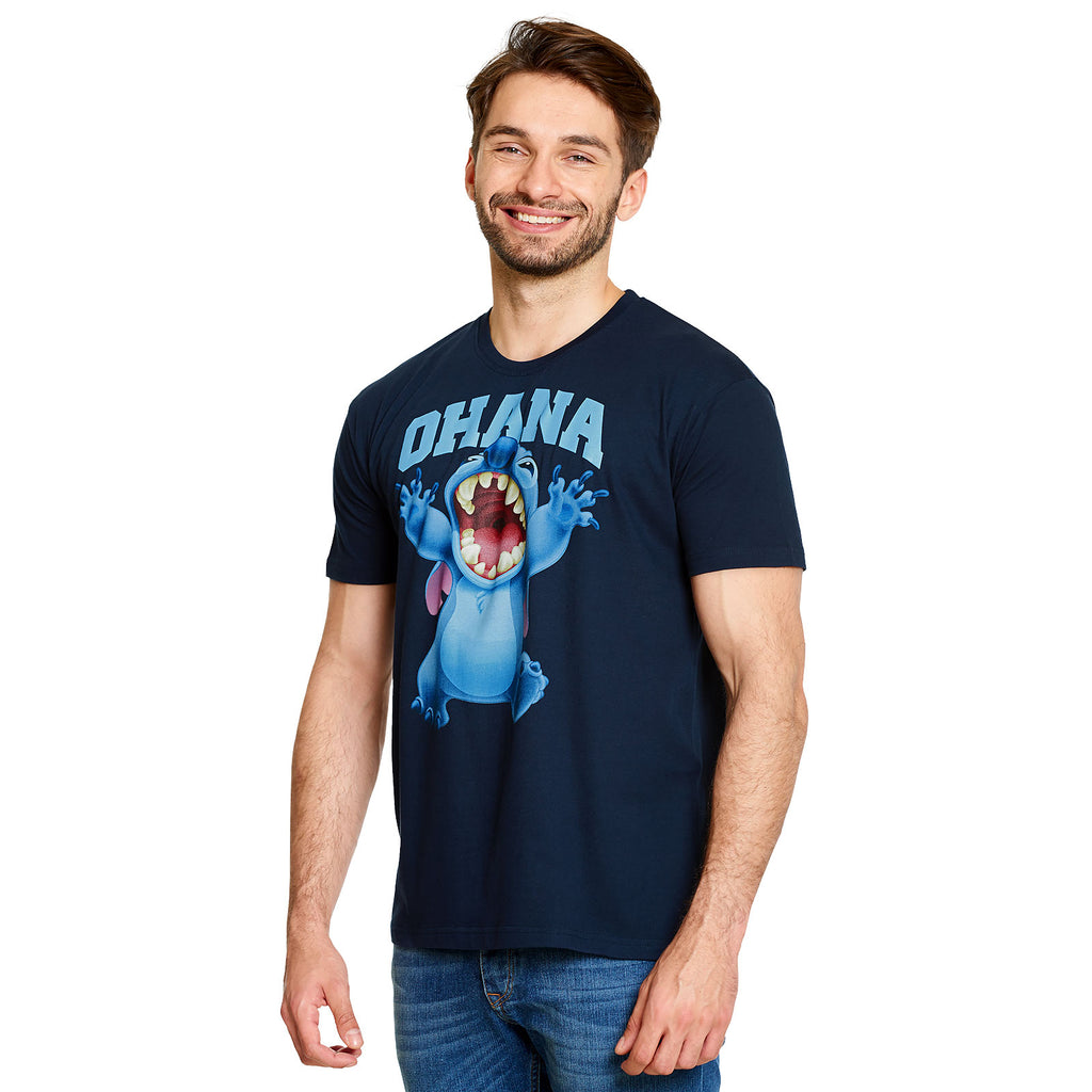 Imagen del producto Lilo & Stitch - Camiseta Ohana azul