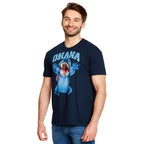 Imagen del producto Lilo & Stitch - Camiseta Ohana azul