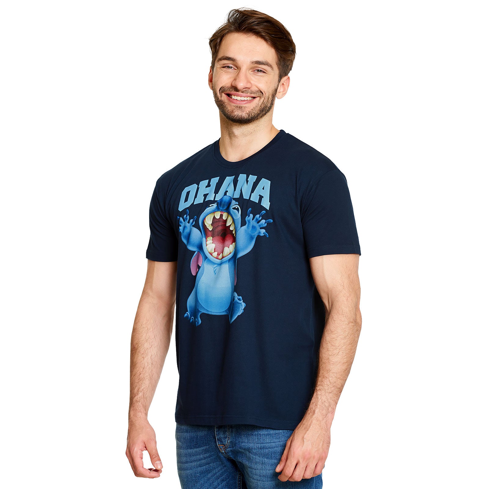 Imagen del producto Lilo & Stitch - Camiseta Ohana azul