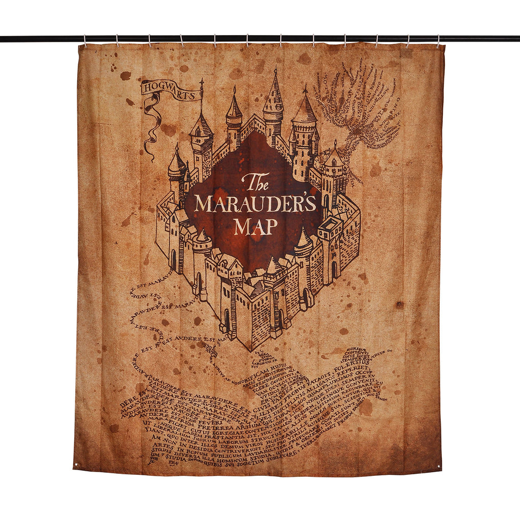 Imagen del producto Harry Potter - Cortina de ducha Mapa del Merodeador
