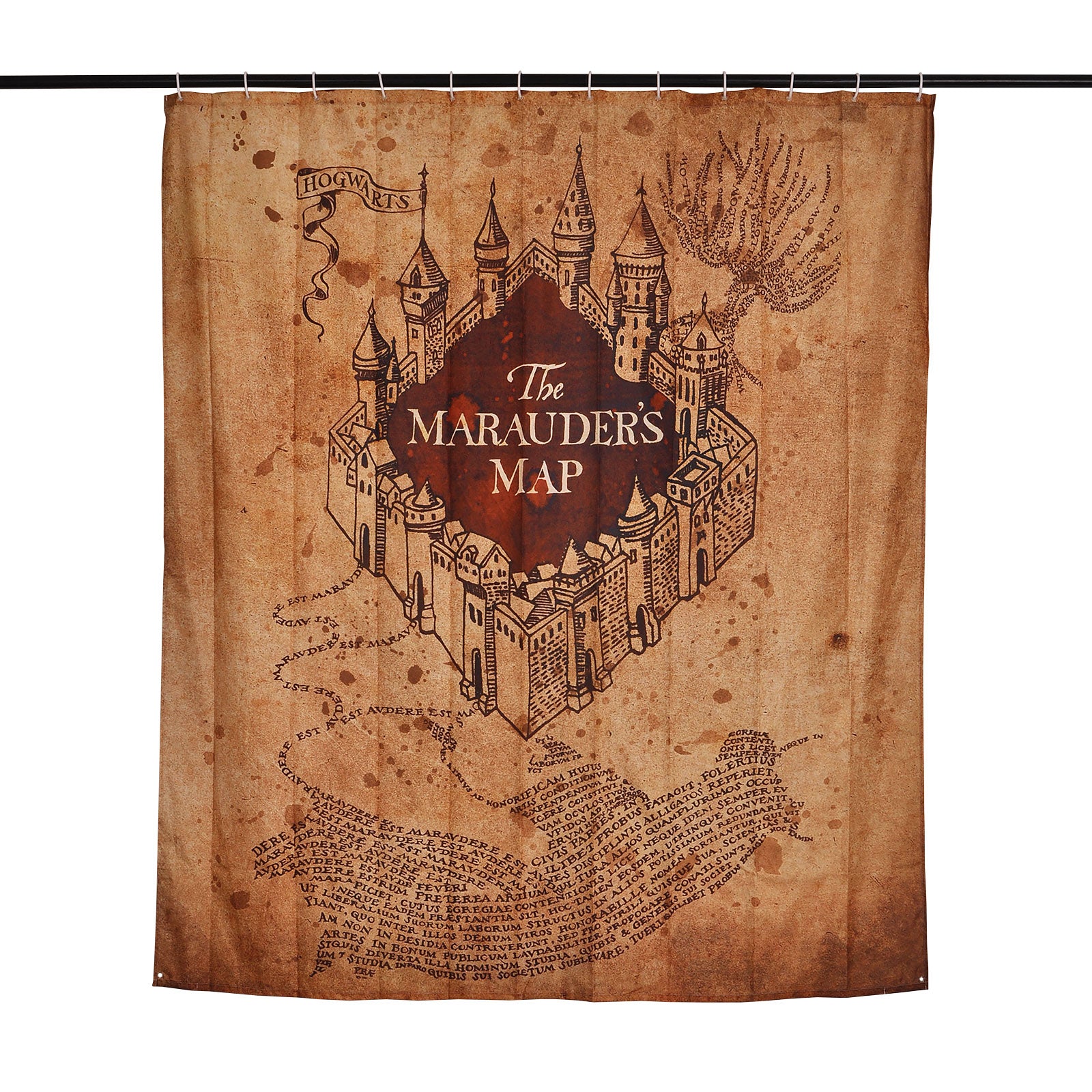 Imagen del producto Harry Potter - Cortina de ducha Mapa del Merodeador