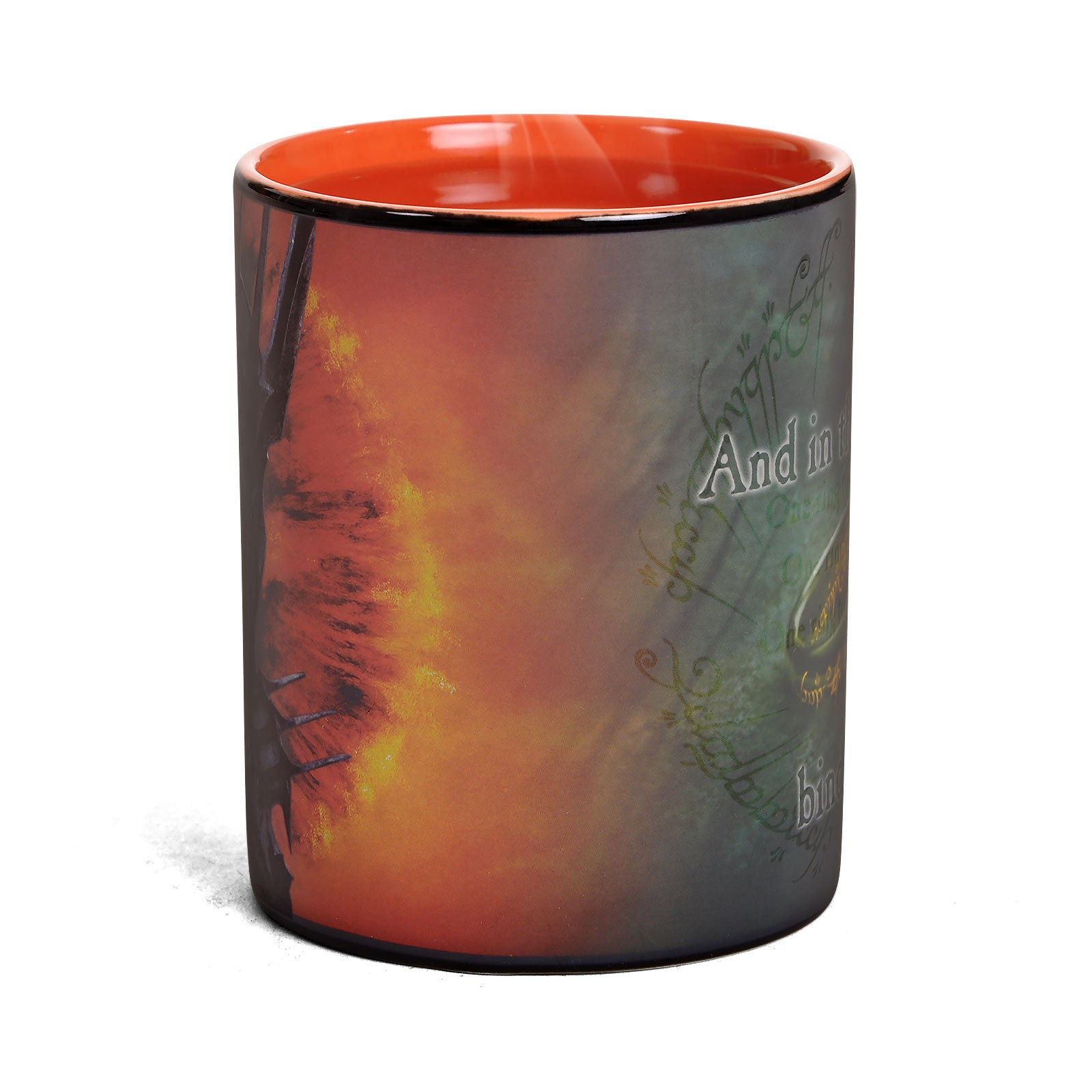 Imagen del producto El Señor de los Anillos - Taza de efecto térmico del Anillo de Sauron