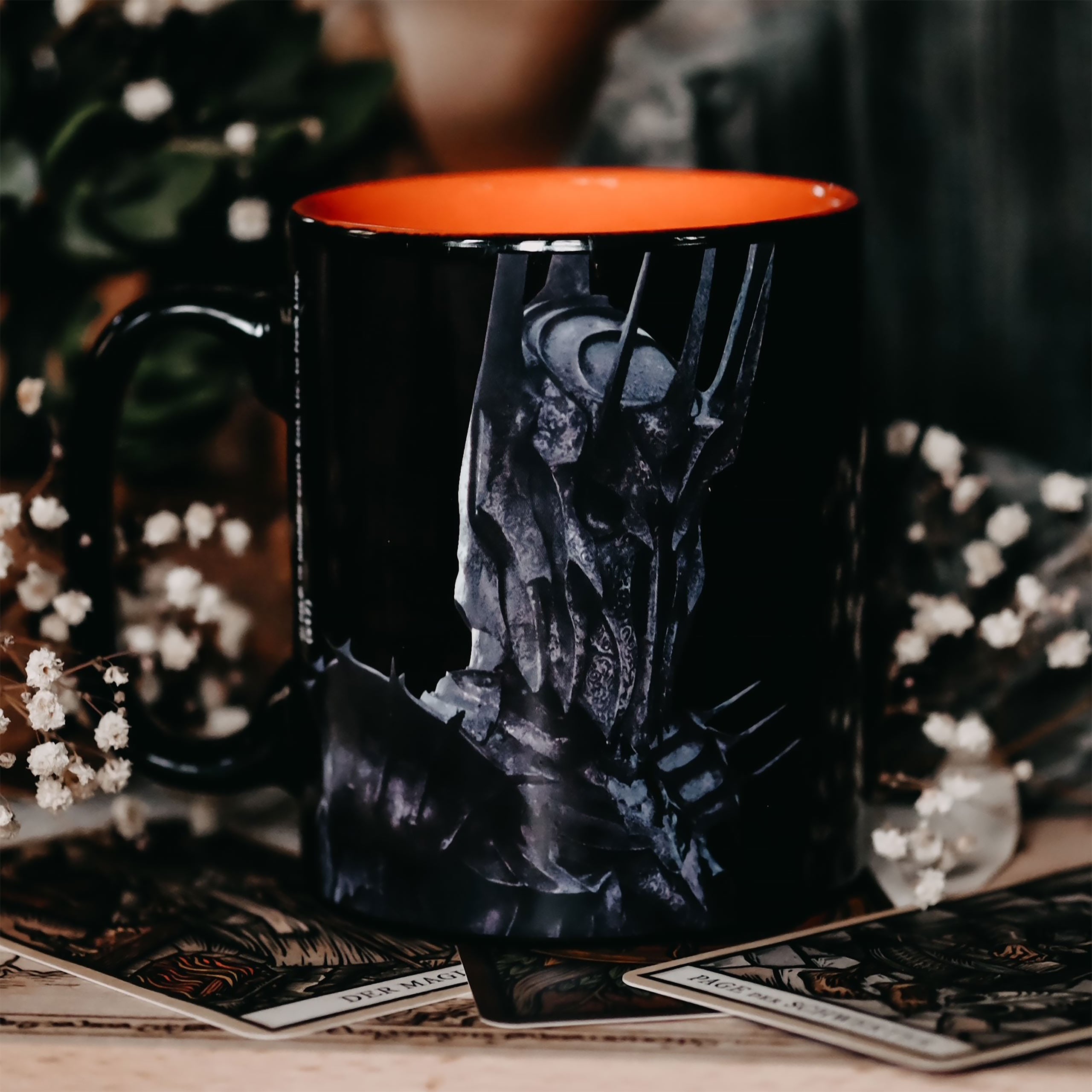 Imagen del producto El Señor de los Anillos - Taza de efecto térmico del Anillo de Sauron