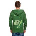 Imagen del producto Rick y Morty - Sudadera con capucha verde Pickle Rick Face