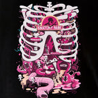 Imagen del producto Rick and Morty - Camiseta de Anatomy Park para mujer negra