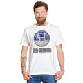 Imagen del producto Camiseta Droid Disco para fans de Star Wars blanca