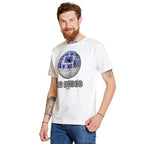 Imagen del producto Camiseta Droid Disco para fans de Star Wars blanca