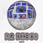 Imagen del producto Camiseta Droid Disco para fans de Star Wars blanca