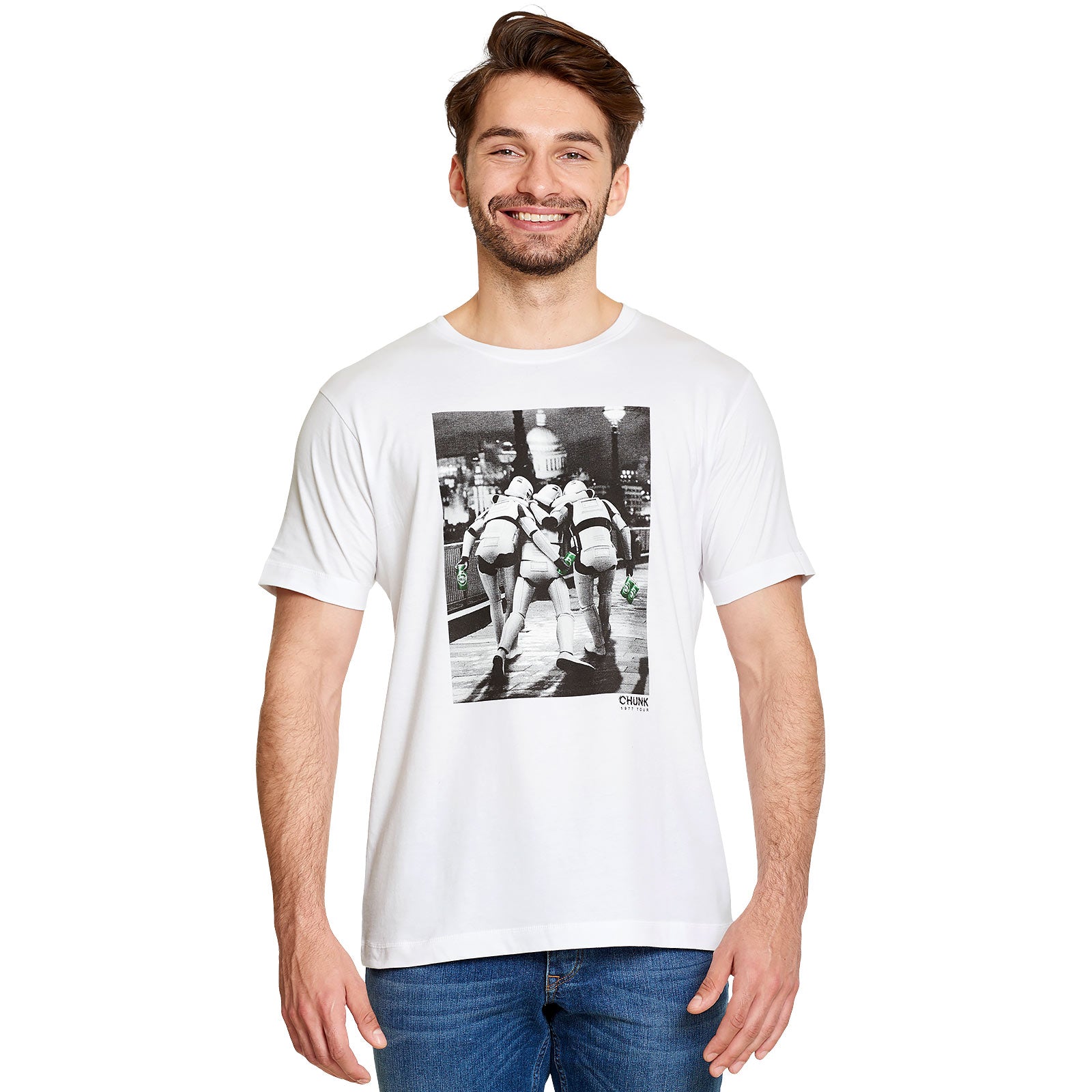 Imagen del producto Camiseta Imperial Fighters at Night para fans de Star Wars