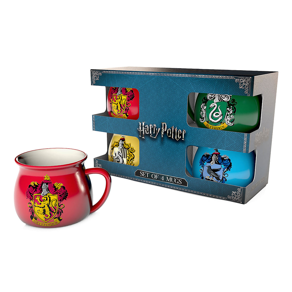 Imagen del producto Harry Potter - Set de Tazas con Escudos de las Casas