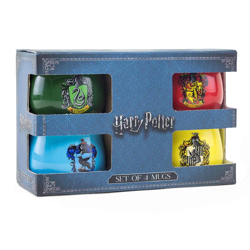 Imagen del producto Harry Potter - Set de Tazas con Escudos de las Casas