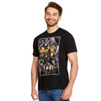 Imagen del producto Avengers - Camiseta negra con collage de póster de Infinity War