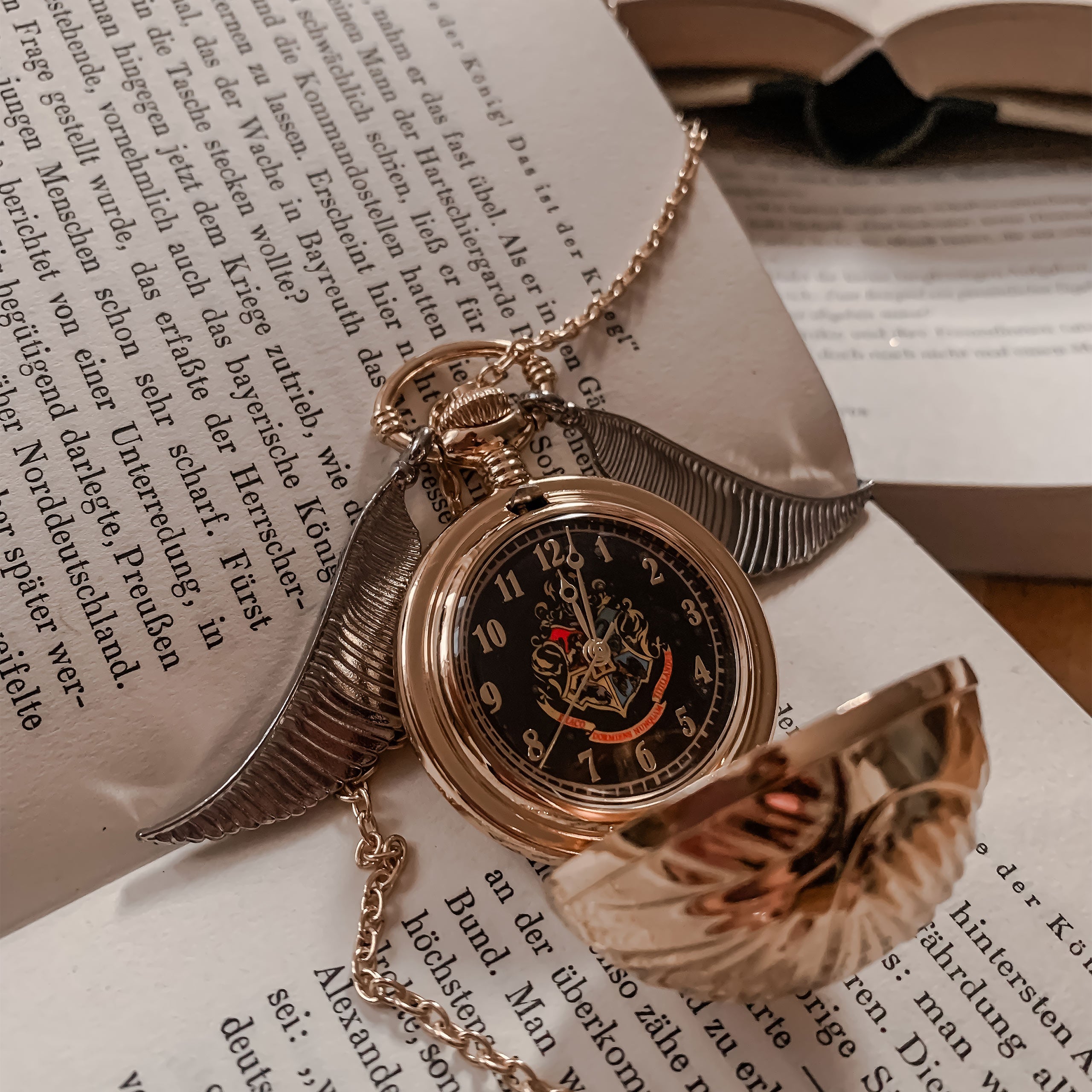 Imagen del producto Harry Potter - Reloj de Bolsillo Snitch Dorada
