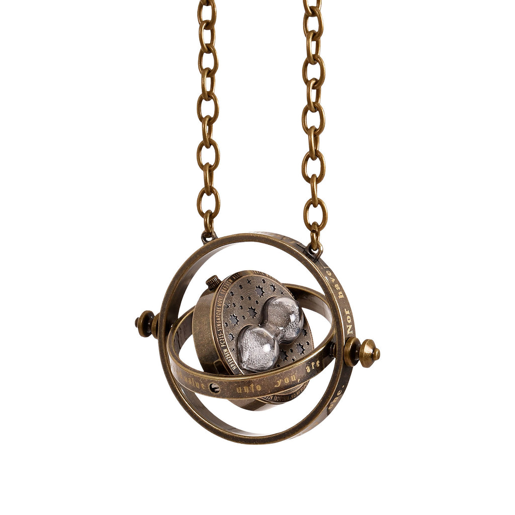 Imagen del producto Harry Potter - Collar con reloj de arena giratorio