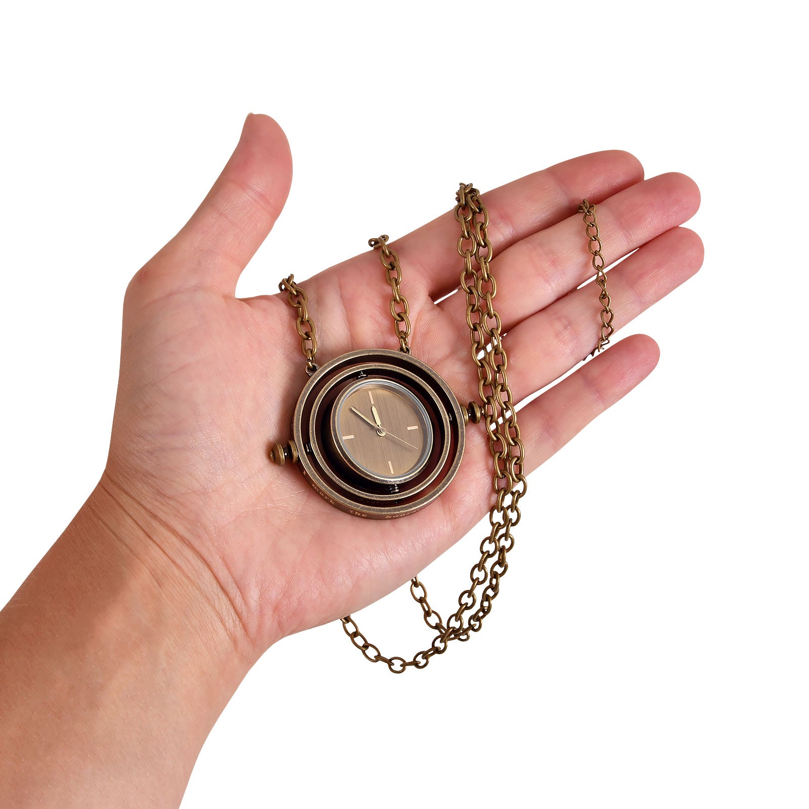 Imagen del producto Harry Potter - Collar con reloj de arena giratorio