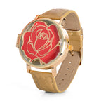 Imagen del producto La Bella y la Bestia - Reloj de Pulsera Rosa Encantada