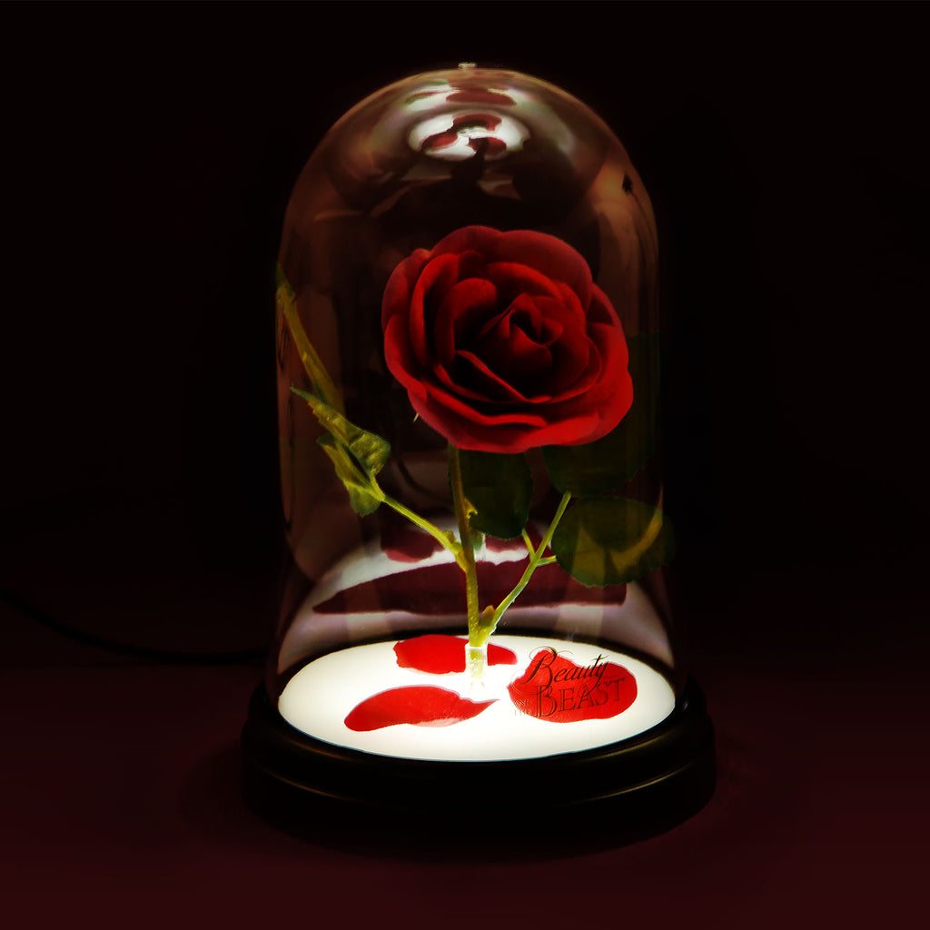 Imagen del producto La Bella y la Bestia - Lámpara de mesa Rosa Encantada