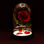 Imagen del producto La Bella y la Bestia - Lámpara de mesa Rosa Encantada