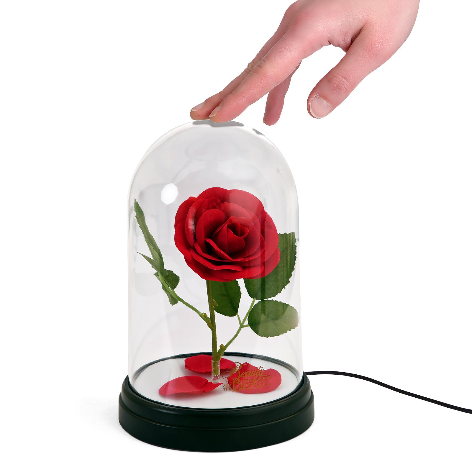 Imagen del producto La Bella y la Bestia - Lámpara de mesa Rosa Encantada