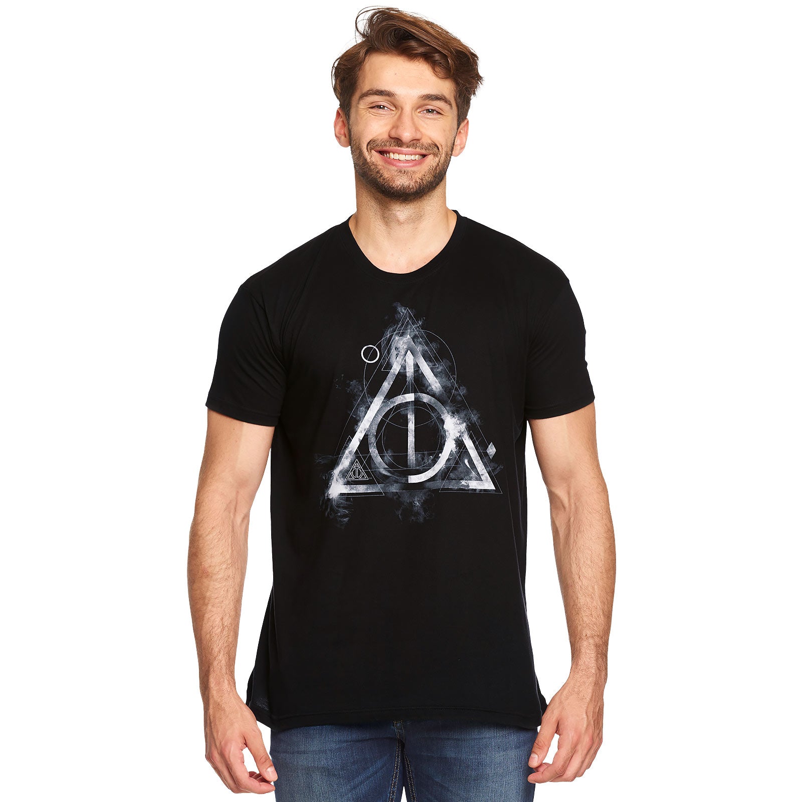 Imagen del producto Harry Potter - Camiseta Smoky Hallows negra
