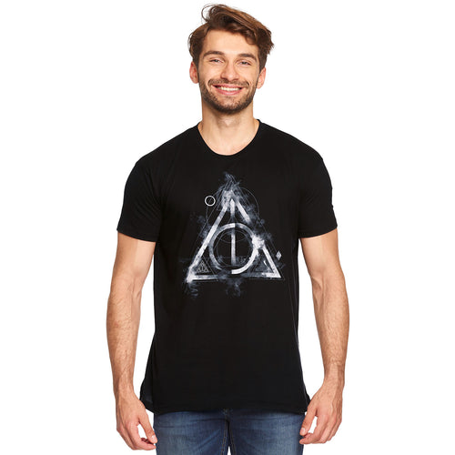 Imagen del producto Harry Potter - Camiseta Smoky Hallows negra