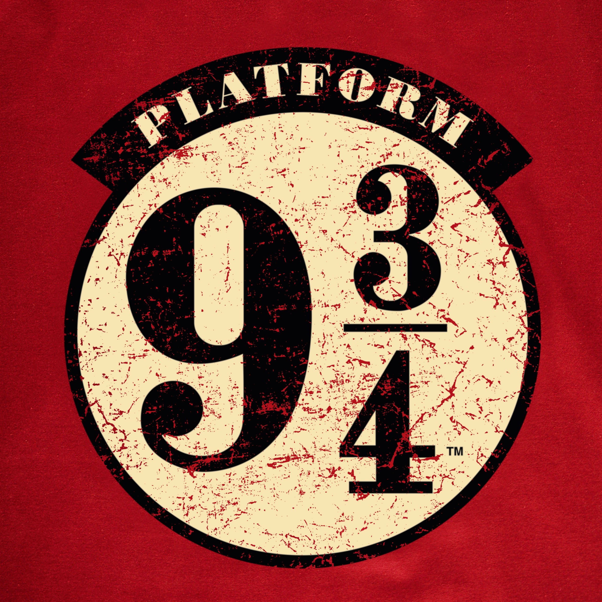 Imagen del producto Harry Potter - Camiseta para niños 9 3/4 roja