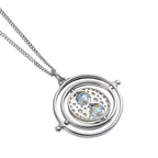 Imagen del producto Harry Potter - Collar giratiempo con cristales plata