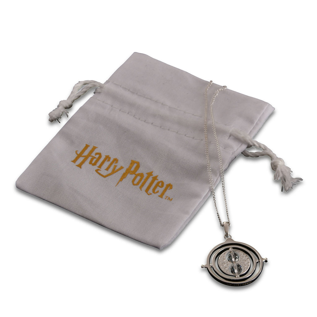 Imagen del producto Harry Potter - Collar giratiempo con cristales plata