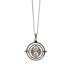 Imagen del producto Harry Potter - Collar giratiempo con cristales plata