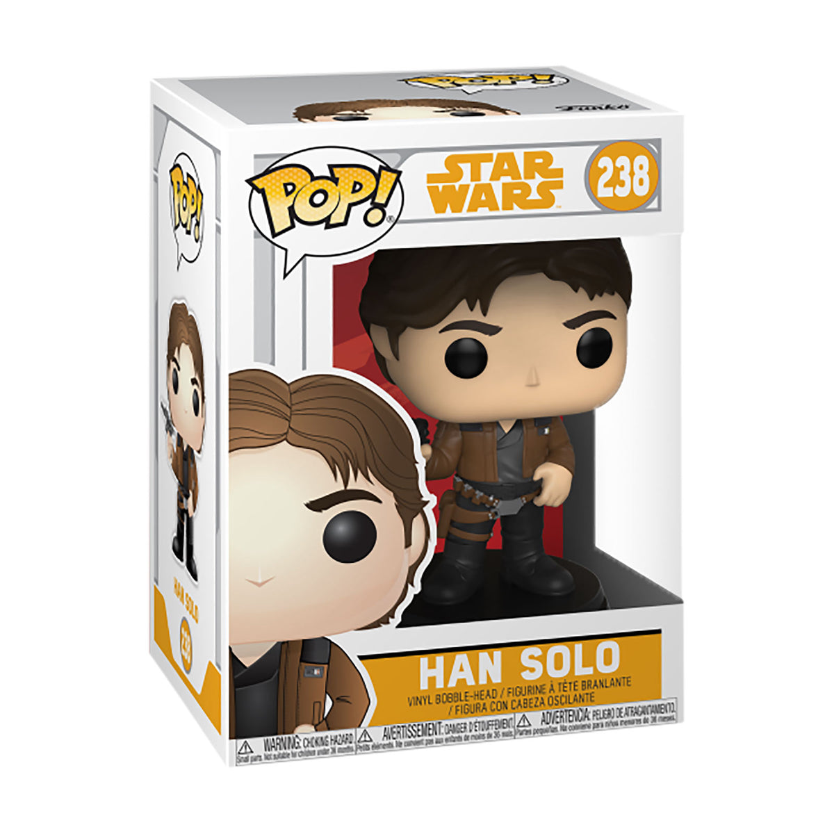 Imagen del producto Star Wars - Figura Funko Pop de Han Solo con cabeza oscilante