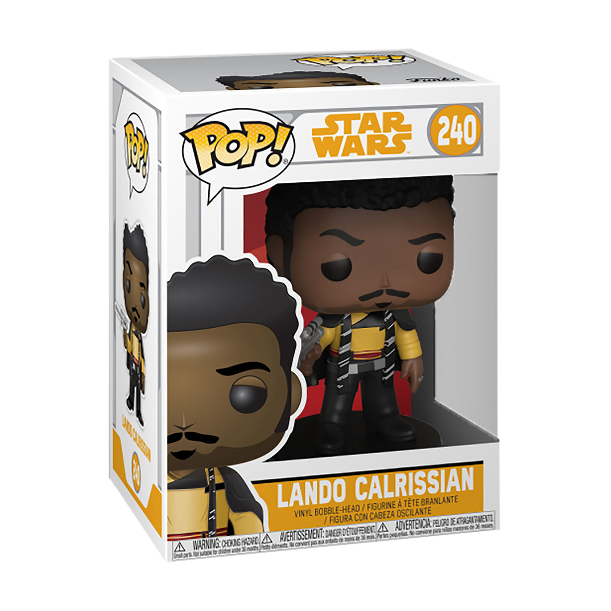 Imagen del producto Star Wars - Figura Funko Pop de Lando Calrissian con cabeza oscilante