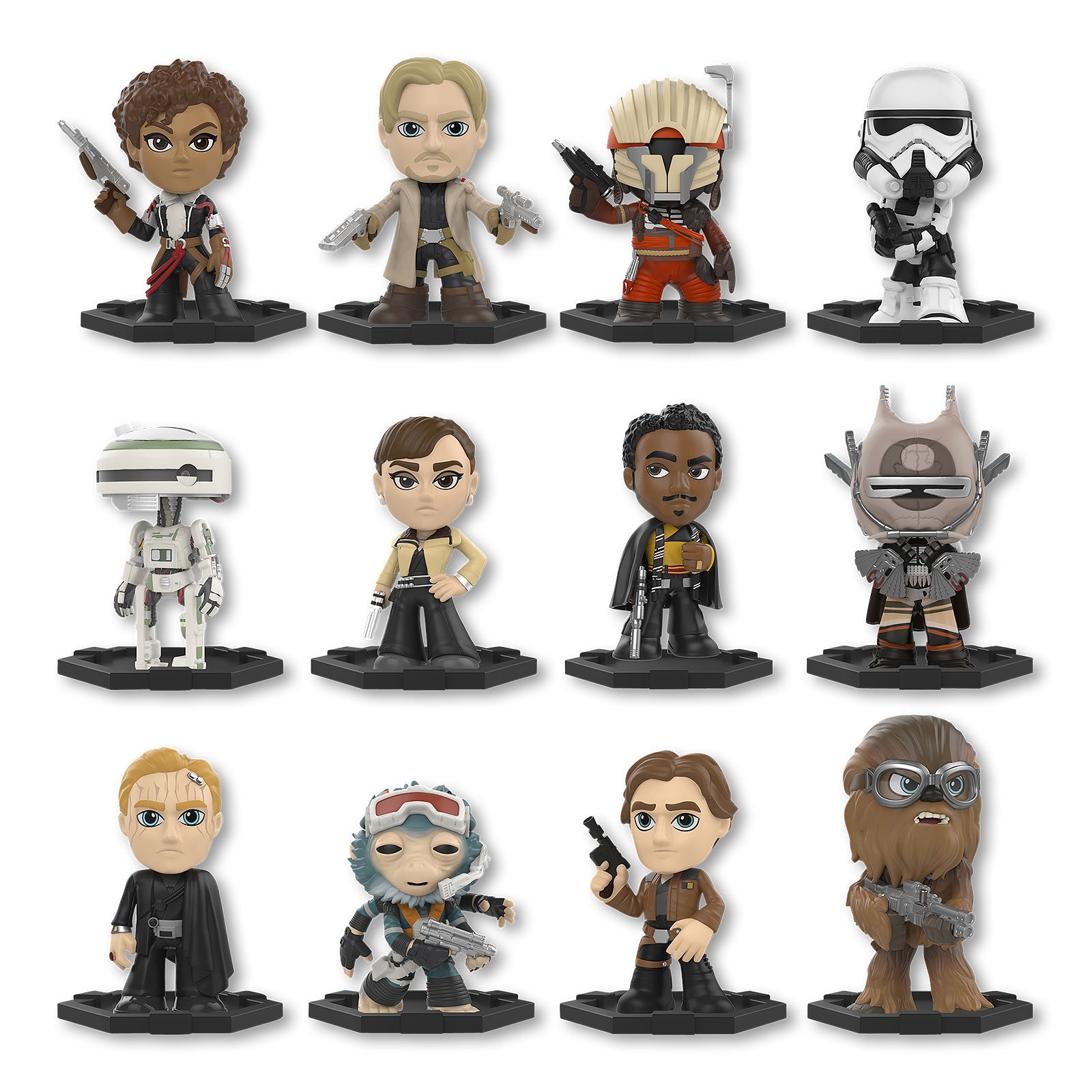 Imagen del producto Star Wars - Solo Funko Mystery Minis Figura de Cabeza Móvil