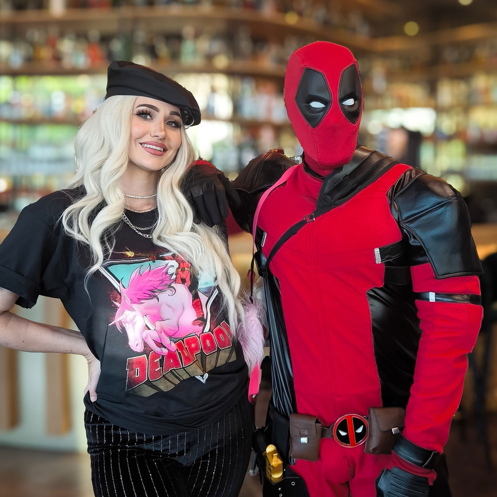 Imagen del producto Deadpool - Camiseta Unicorn Ride negra