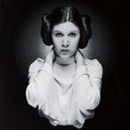 Imagen del producto Star Wars - Camiseta de retrato de Leia para mujer negra