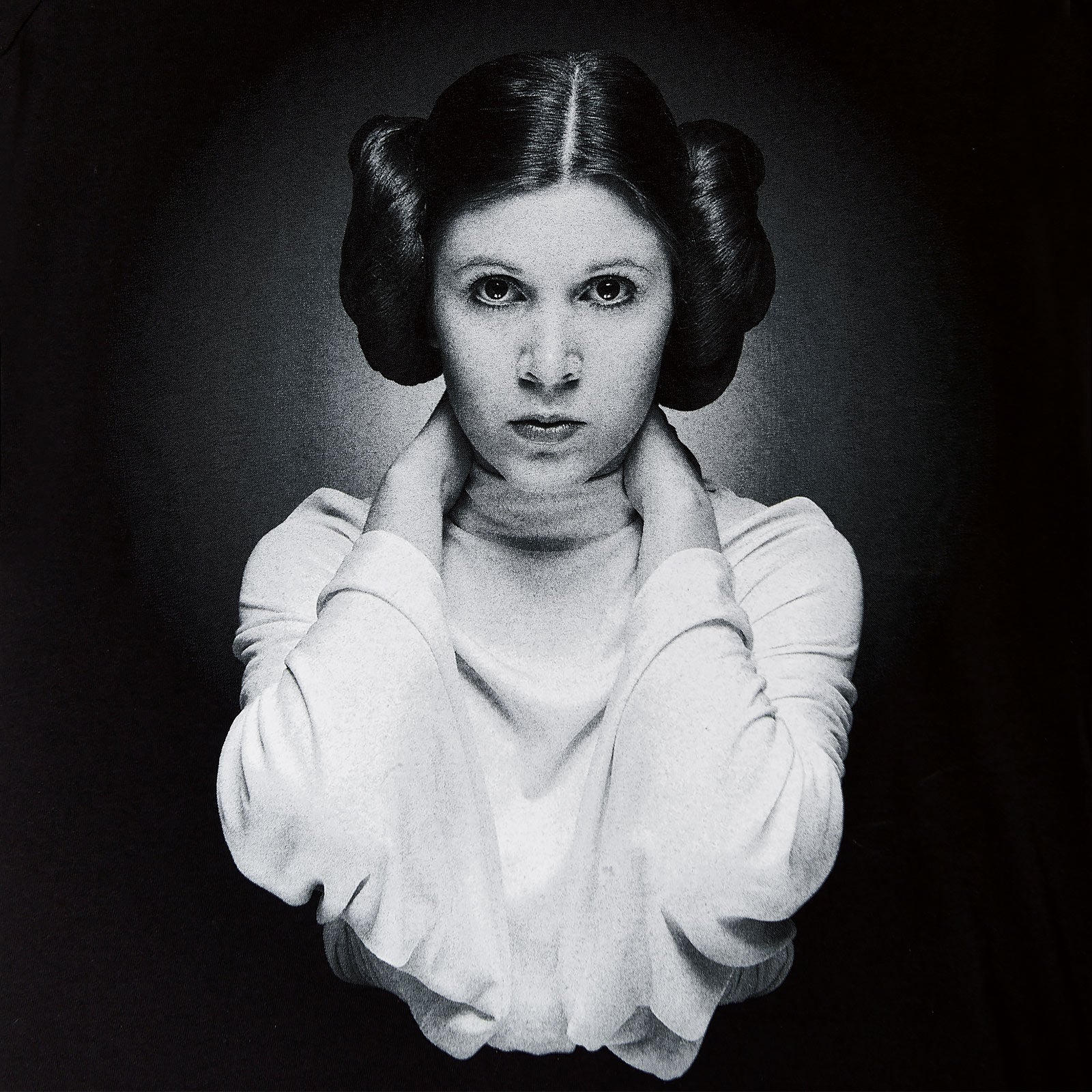 Imagen del producto Star Wars - Camiseta de retrato de Leia para mujer negra