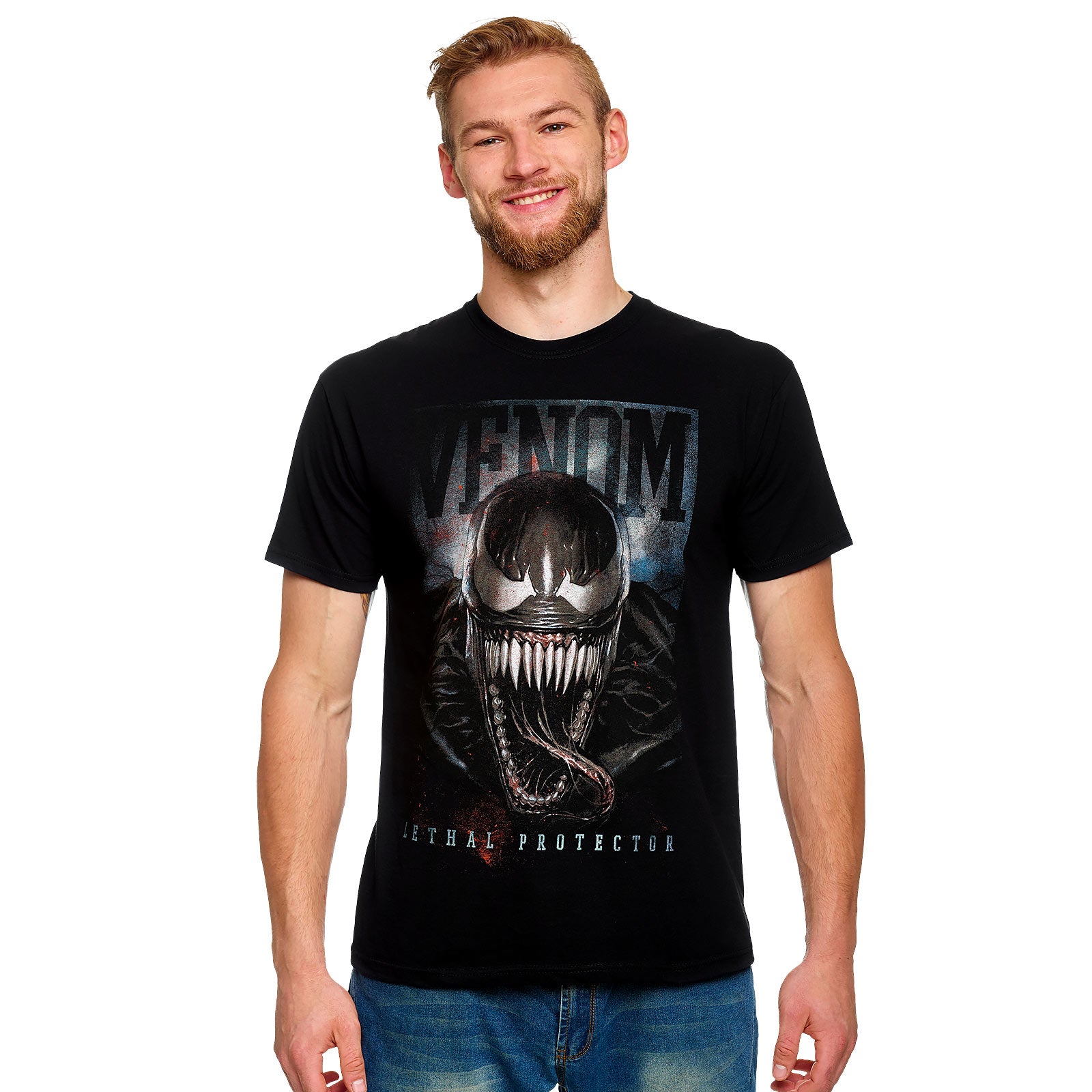 Imagen del producto Venom - Camiseta Protector Letal negra