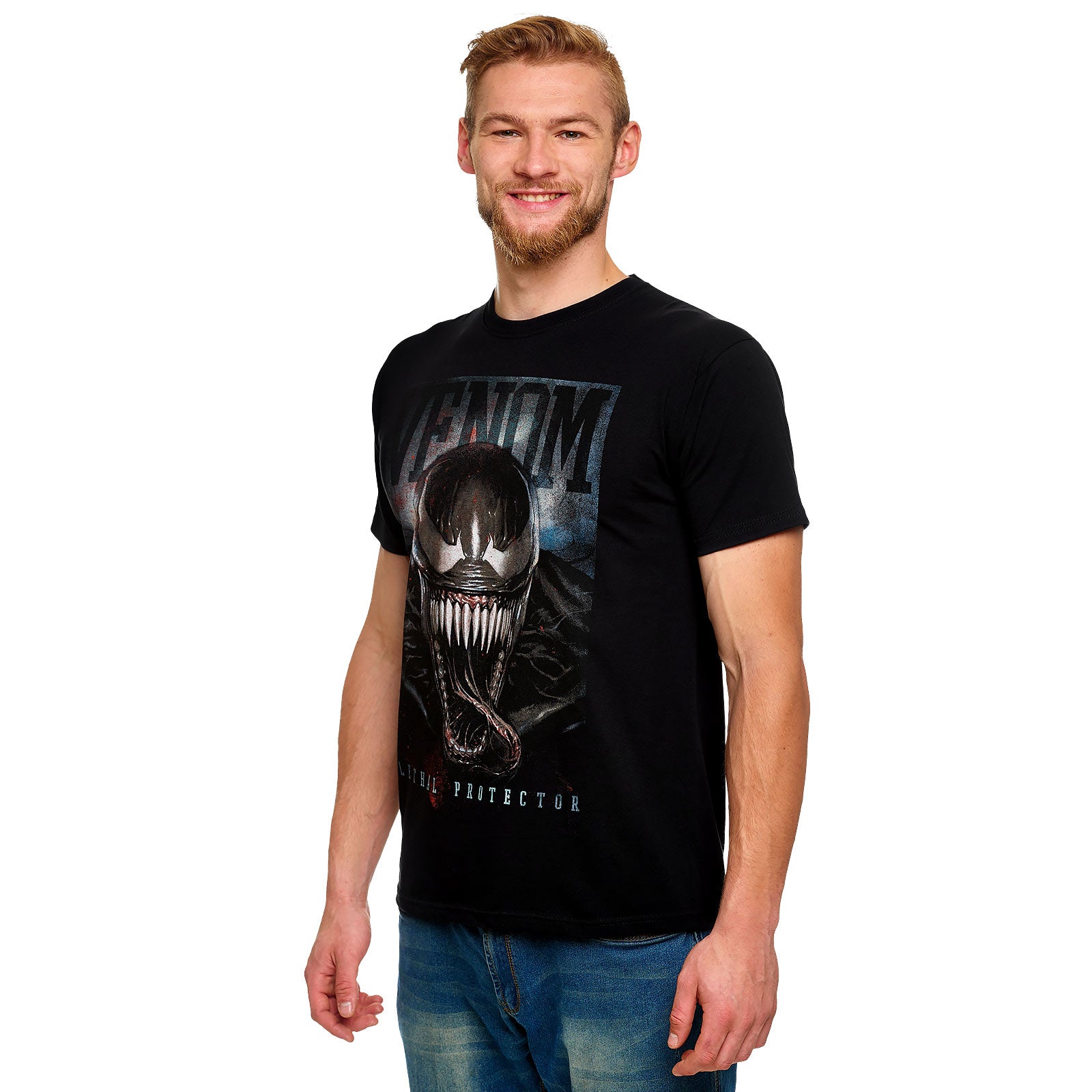 Imagen del producto Venom - Camiseta Protector Letal negra