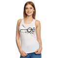 Imagen del producto Harry Potter - Camiseta sin mangas blanca con gafas