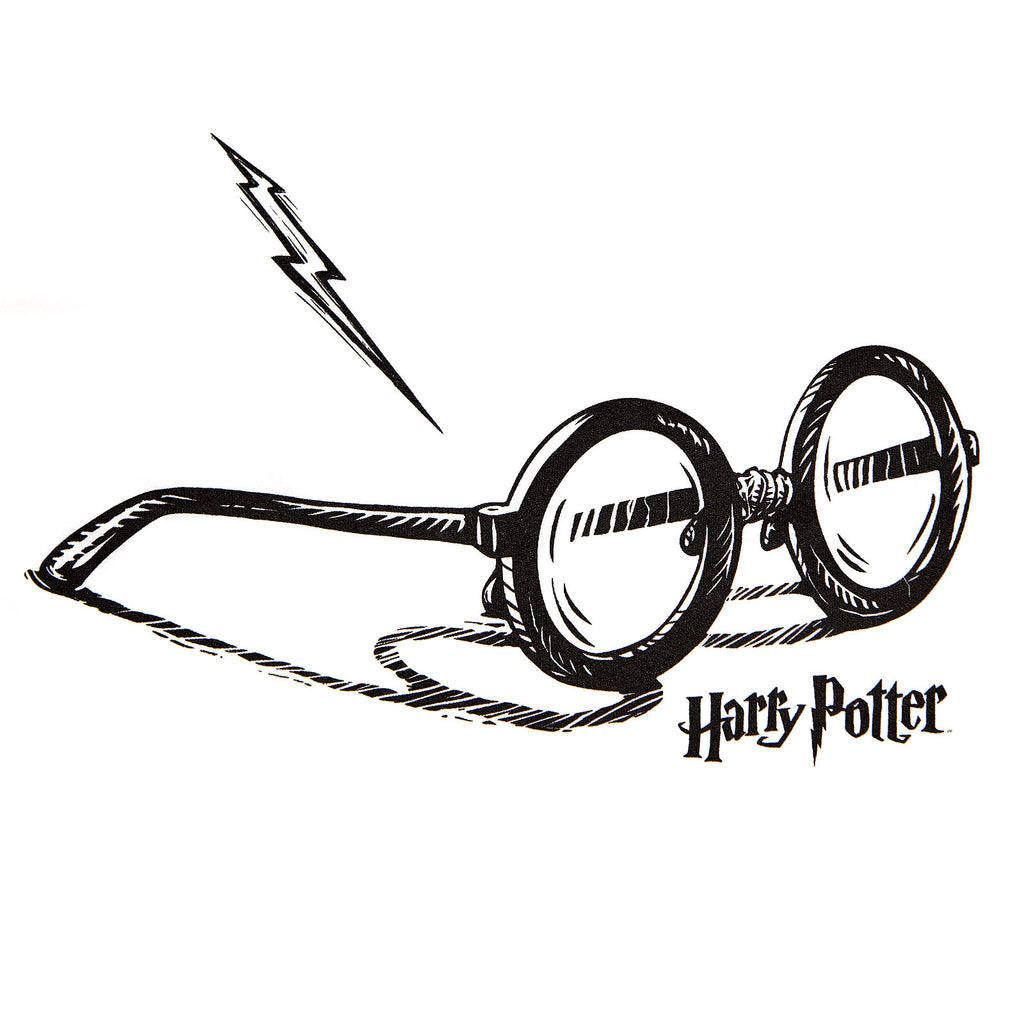 Imagen del producto Harry Potter - Camiseta sin mangas blanca con gafas