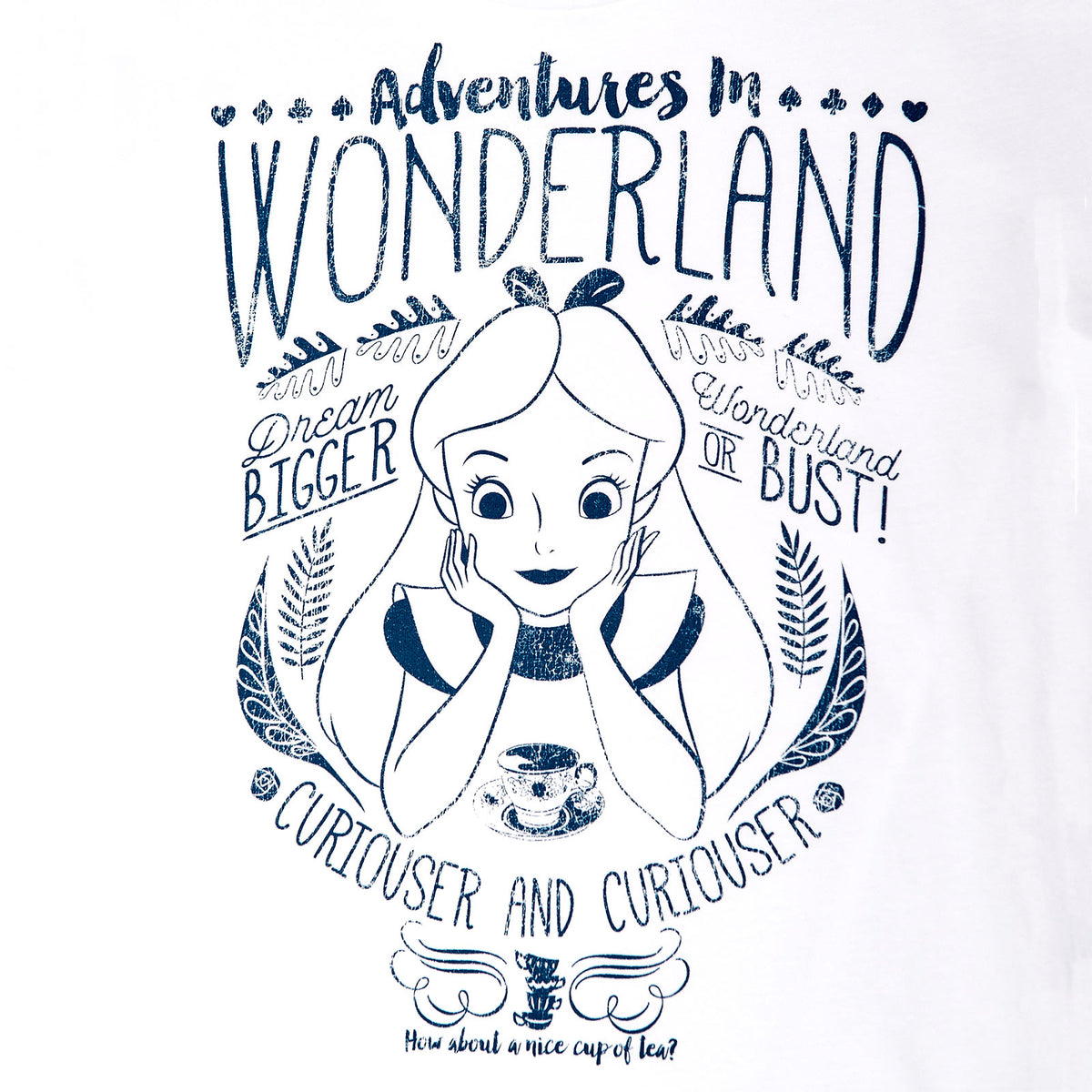 Product image Alice in Wonderland - Adventures in Wonderland Women's T-Shirt White