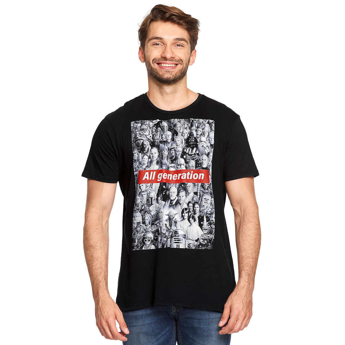 Imagen del producto Star Wars - Camiseta All Generation negra